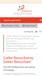 Mobile Screenshot of ergotherapie-david.de
